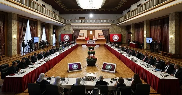 Komisyon öncesi "terörsüz Türkiye" zirvesi! TBMM Başkanı Numan Kurtulmuş parti grup başkanvekilleriyle görüştü