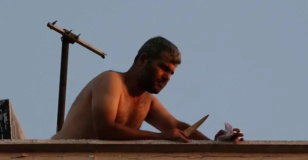 7 saatlik intihar teşebbüsü! "Çatıya bomba koydum"