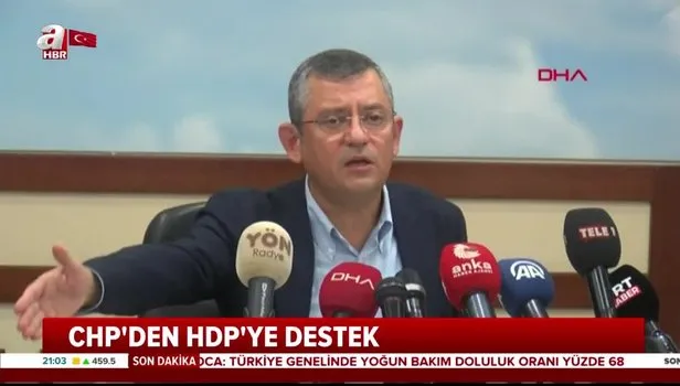 CHP’li Özgür Özel’den ‘Kobani olayları’ operasyonunda gözaltına alınan HDP’lilere destek!