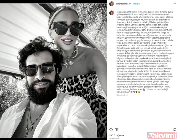 Seren Serengil "Aldatıldım" dedi kankası Demet Akalın "Affet" dedi! Sevgilisi Mustafa Tohma'yla cinsel hayatına kadar her şeyi bir bir afişe etmişti - 20
