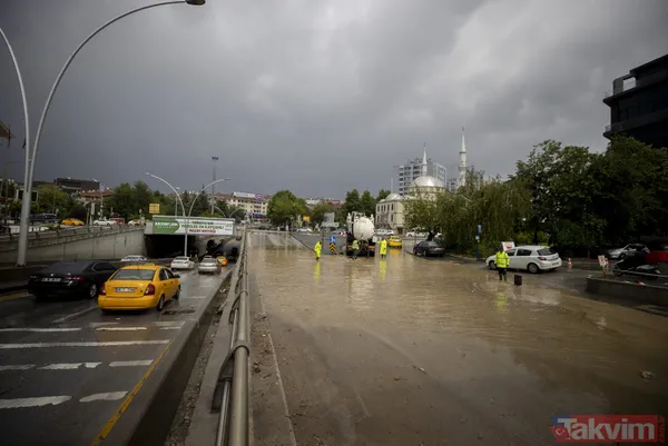 SON DAKİKA: Ankara'da sel can aldı! Ev ve iş yerlerini su bastı yollar göle döndü - 5
