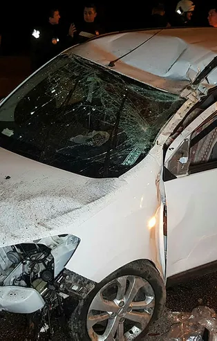 Samsun’da otomobil takla attı: 2 ağır yaralı