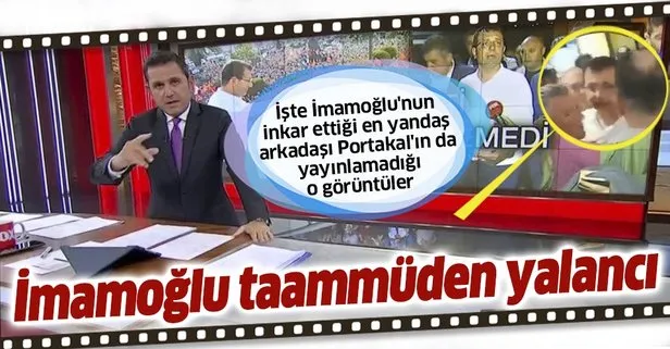 İşte CHP adayı İmamoğlu ile en yandaş arkadaşı Portakal’ın yayınlamadığı skandal VIP görüntüleri