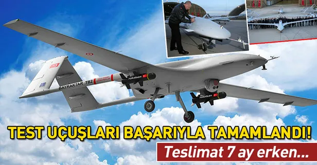 6 adet Bayraktar SİHA Jandarma Genel Komutanlığı'na teslim edildi