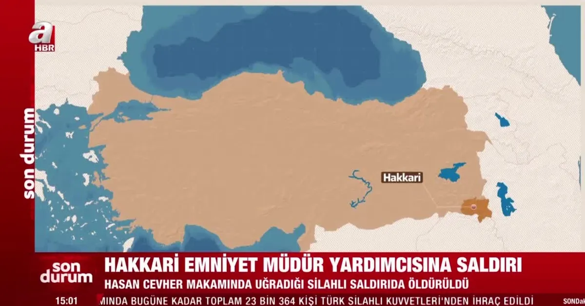 Hakkari'de Polis memuru Nasuh Çulcu'nun silahla vurduğu Emniyet Müdür Yardımcısı Hasan Cevher şehit oldu