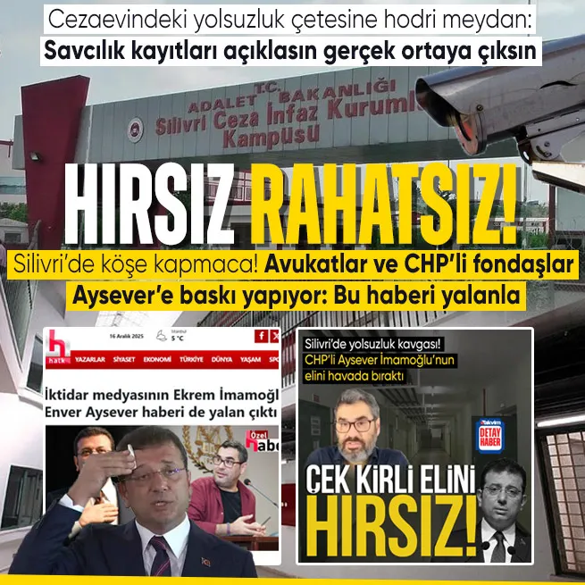 Silivrideki yolsuzluk kavgasında CHPlilerden Enver Aysevere barış baskısı!