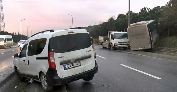 Başakşehir'de çok acı olay! Kazaya yardım etmek isterken canından oldu