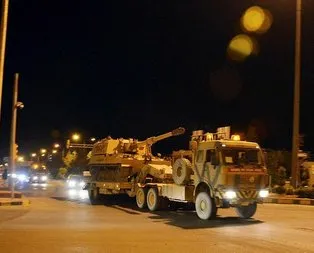 Suriye sınırına obüs sevkiyatı