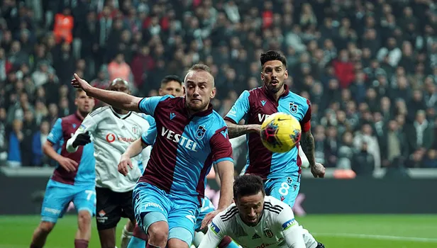 Dolmabahçe'de puanlar bölüşüldü! MAÇ SONUCU: Beşiktaş 2-2 Trabzonspor