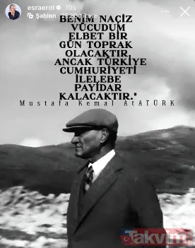 Ünlülerden 29 Ekim Cumhuriyet Bayramı paylaşımları! "Yaşasın Cumhuriyet" - 10