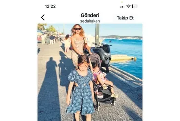 Çocuklarına kendisi bakan