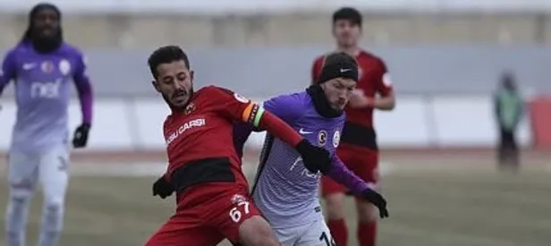 Galatasaray’a Erzincan’da büyük hüsran!