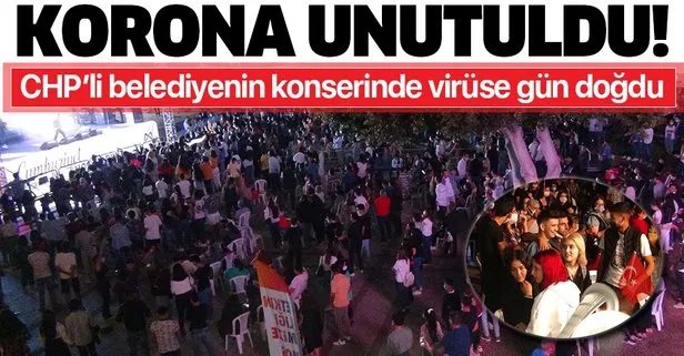 SON DAKİKA: Mersin’de 2 bin kişinin katıldığı Murat Dalkılıç konserinde korona unutuldu