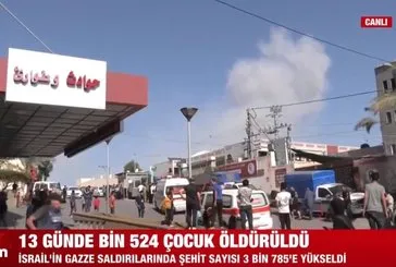 Hastane yakınına roketli saldırı!