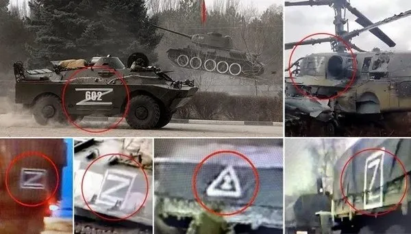 Son dakika: Nedir bu Z? Rus askeri araçlarında gizemli işaretler videosunu izle | Takvim TV