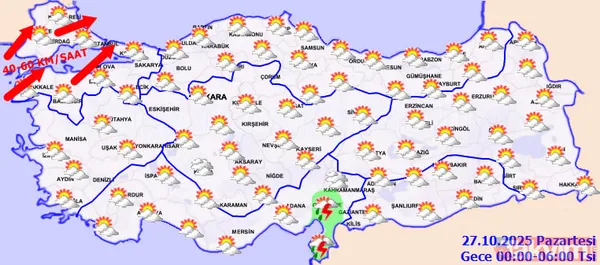 Meteoroloji'den 23 ile lodos, kar, sağanak alarmı! İstanbul için kritik 48 saat: Orhan Şen "Umarım gelmez" diyerek uyardı - 3