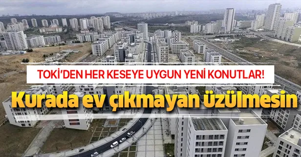 TOKİ'den uygun konutlar! İşte 240 ay vade ve taksit ücretleri!