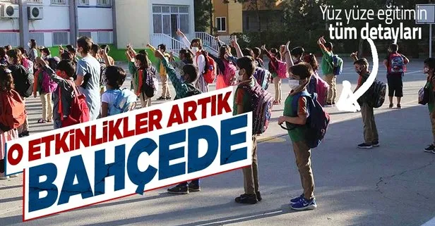 SON DAKİKA: Yüz yüze eğitim ne zaman? 6 Eylül’de başlayacak yüz yüze eğitimin tüm detayları: Aşı ders süresi maske bahçedeki etkinlikler