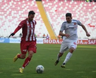 Sivasspor ve Ümraniyespor yenişemedi