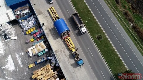 90 tekerlekli TIR! 147.5 ton ağırlığında! 250 kilometreyi 3 günde gitti - 13