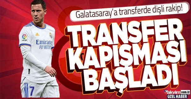 Galatasaray’a Eden Hazard transferinde rakip! Newcastle United da devreye girdi
