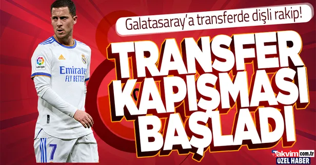 Galatasaray'a Eden Hazard transferinde rakip! Newcastle United da devreye girdi