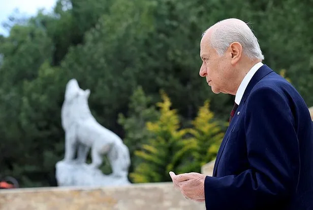 MHP Genel Başkanı Bahçeli Ülkücü Şehitler Anıtı'nı ziyaret etti-1