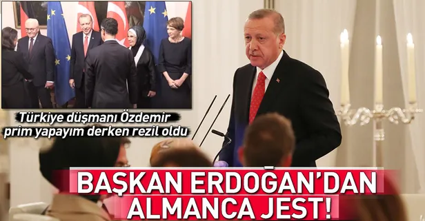 Türkiye düşmanı Cem Özdemir'e Erdoğan şoku!