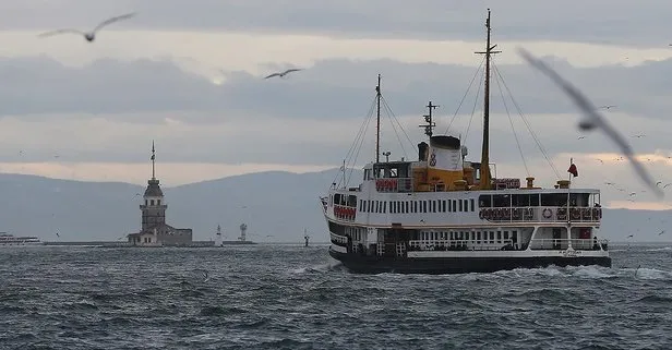 İstanbul’da deniz ulaşımına lodos engeli: Çok sayıda sefer iptal edildi