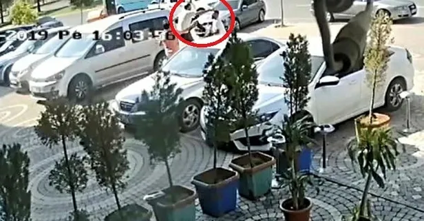 Kahramanmaraş'ta avukattan iş adamına uçan tekme