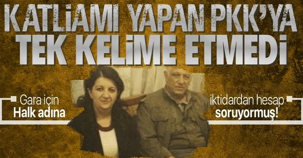 PKK’ya tek kelime edemeyen Pervin Buldan Gara katliamı için utanmadan devleti suçladı