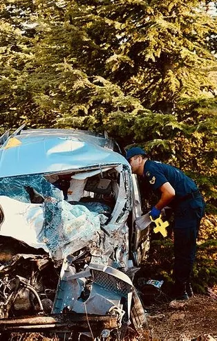 Son dakika: Eskişehir'de feci kaza: 2 ölü, 2 yaralı