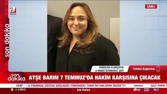 Ayşe Barım iddianamesi kabul edildi!