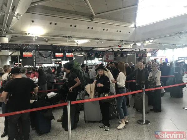 Atatürk Havalimanı’nda yılbaşı öncesi yoğunluk - 4