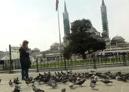 Türkiye sevdikleri için evde kalınca meydanlar kuşlara kaldı