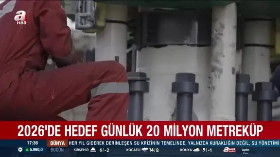 Yerli gaz ekonomiye dev katkı sağladı: 2026 hedefi günlük 20 milyon metreküp