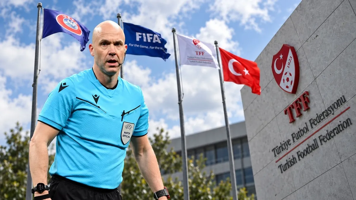 Süper Lig'de hakem atama yöntemi değişti: Anthony Taylor devrede