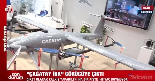 SON DAKİKA: Türkiye'nin ilk bulut altı İHA'sı Çağatay görücüye çıktı - 6