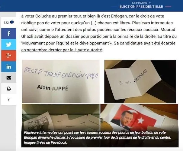 'Fransa seçimlerinde Erdoğan, Cope'yi geçti'-1