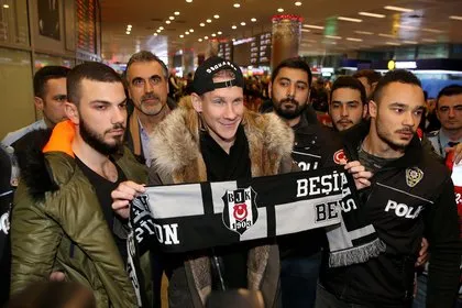 Beşiktaş’ın yeni transferi Vida İstanbul’da