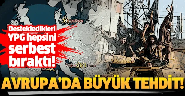 Rusya'dan flaş YPG açıklaması: Serbest bıraktıkları DEAŞ'lılar yüzünden Avrupa büyük risk altında