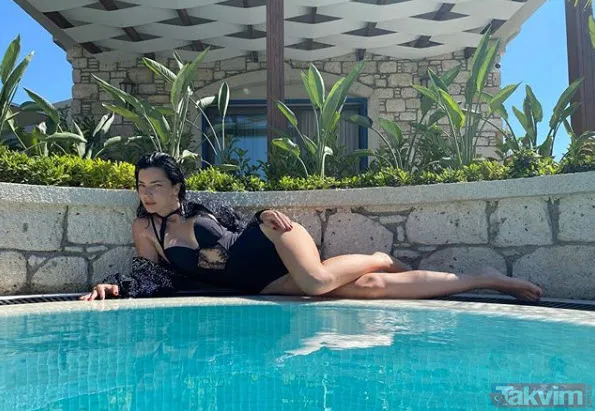 Merve Boluğur'a Burak Dayı aşkı yaradı! Göğüs dekolteli Merve'yi görenler dönüp bir daha baktı - 6