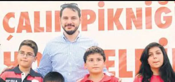 Çalık ailesi piknikte