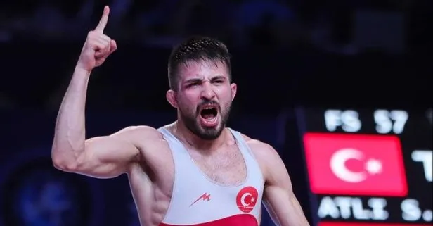 Avrupa Güreş Şampiyonası’nda Milli sporcu Süleyman Atlı’dan altın madalya!
