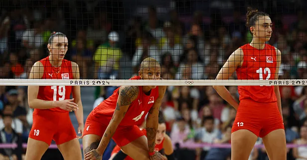 Teşekkürler Sultanlar! Türkiye Brezilya'ya 3-1 yenilerek Paris Olimpiyatları'nda 4. oldu