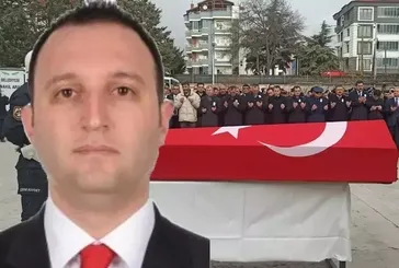 Şehit polis memuru Cengiz Parlak son yolculuğuna uğurlandı