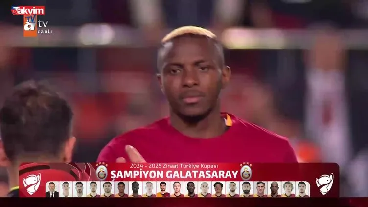 ZİRAAT TÜRKİYE KUPASI GALATASARAY’IN!