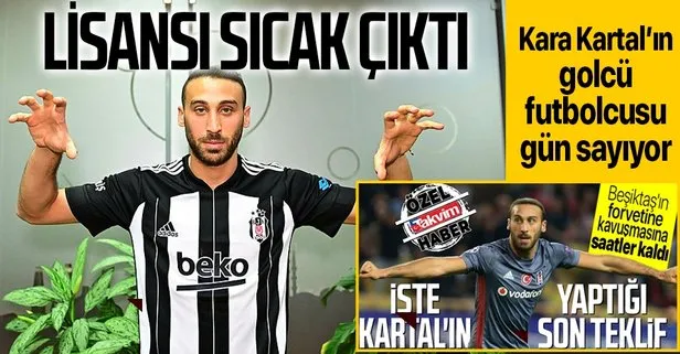 Son dakika: Beşiktaş, Everton’dan kiralık olarak kadrosuna kattığı Cenk Tosun’un lisansını çıkardı