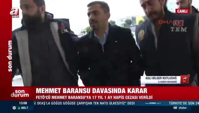FETÖ'cü Mehmet Baransu'nun cezası belli oldu