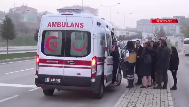 Denizli’de okul servisine saldırı